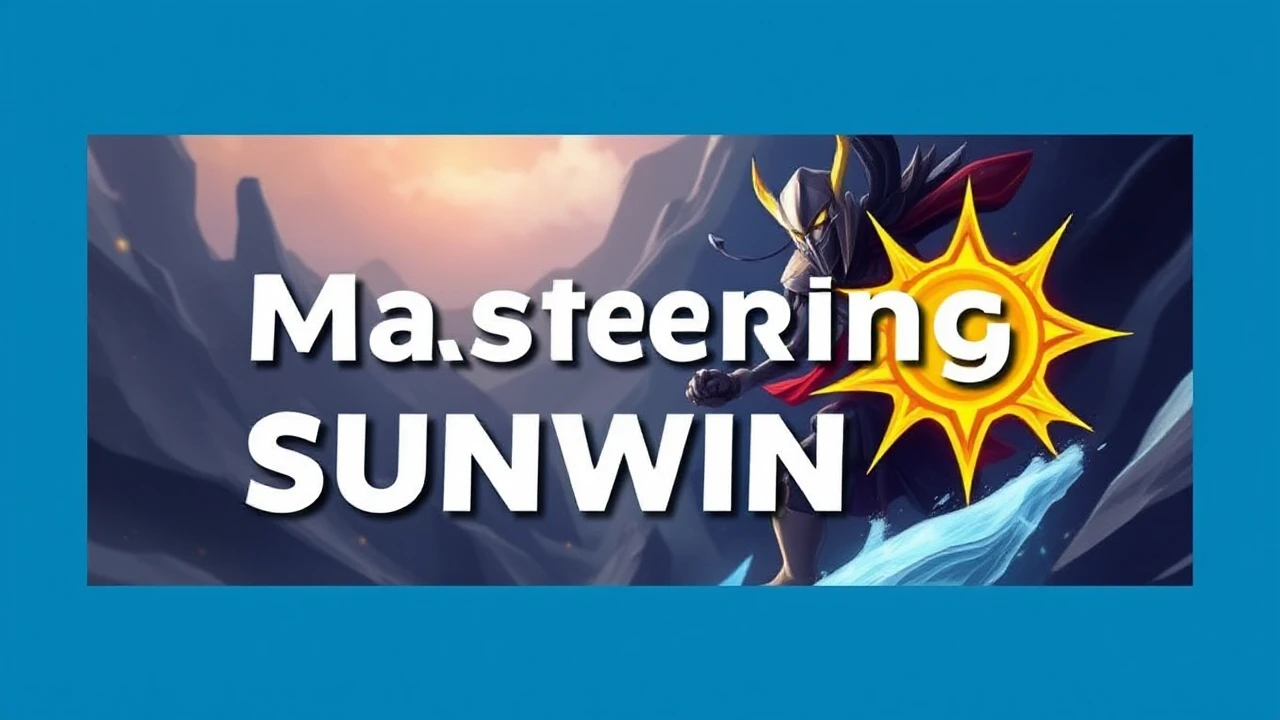 Mastering Sunwin: Expert Techniques and Strategies