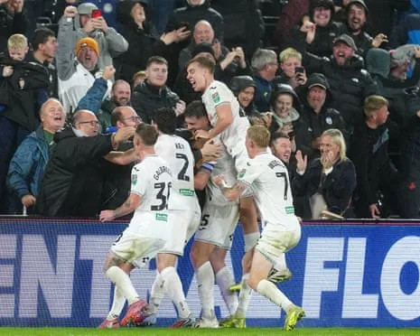 Pain for Forest's Manager as Swansea Surprise Forest with Late Comeback